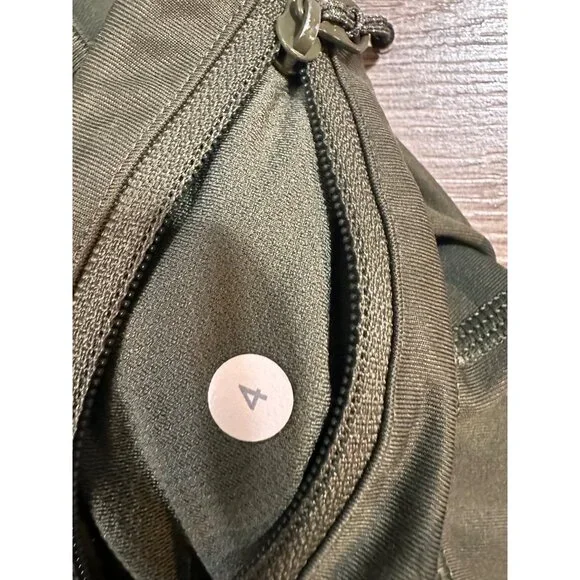 Lululemon Run INSPIRE CROP II Savasana Green Camo LUXTREME Crop Leggings 4 - Picture 5 of 7